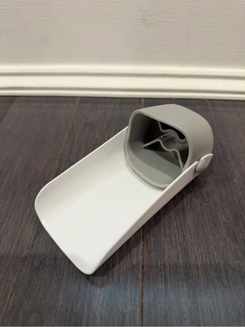 NWT White & Gray Bathroom Faucet Extender for Kids and Toddlers